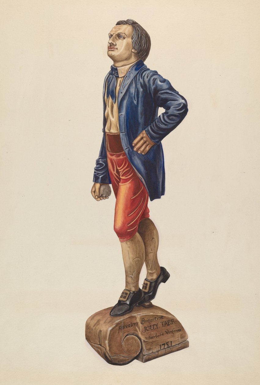Figurant: Jolly Tar. autorstwa Mary E Humes
