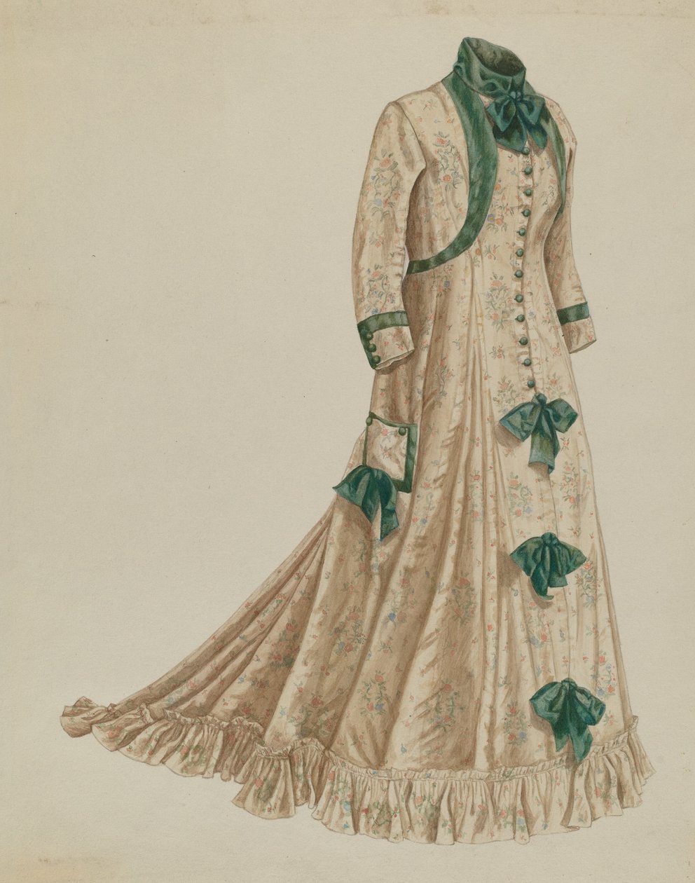 Poranna sukienka autorstwa Mary E. Humes