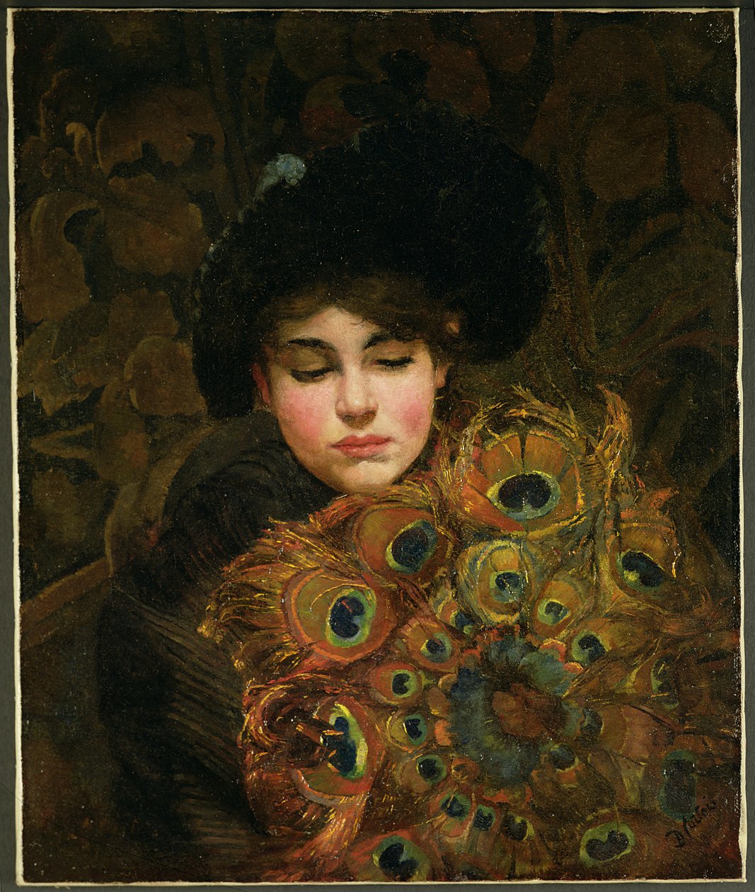 Pawi Fan autorstwa Mary Henrietta Curtois