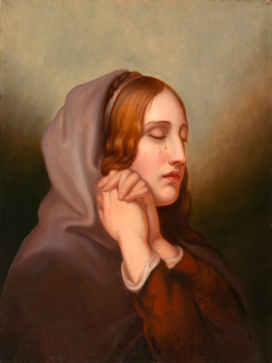 Perła smutku, 1855. autorstwa Mary Jane Peale