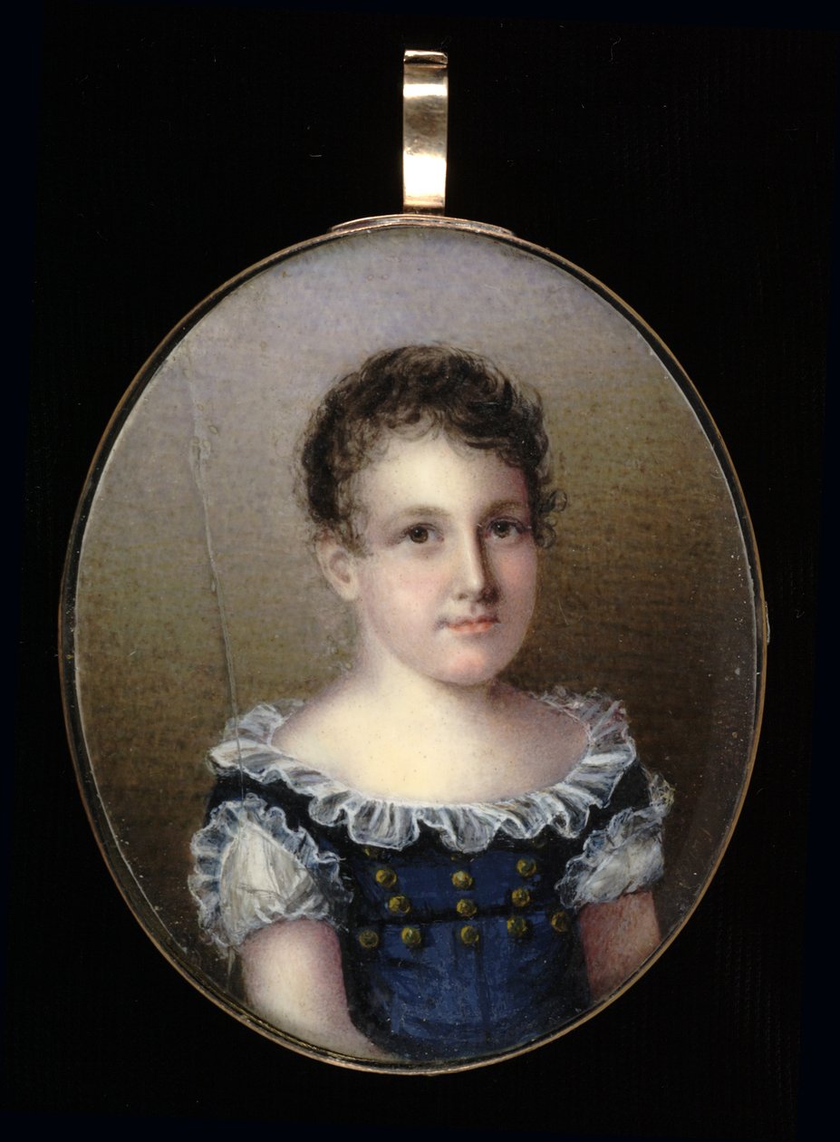 Portret młodej dziewczyny, 1825. autorstwa Mary Jane Simes