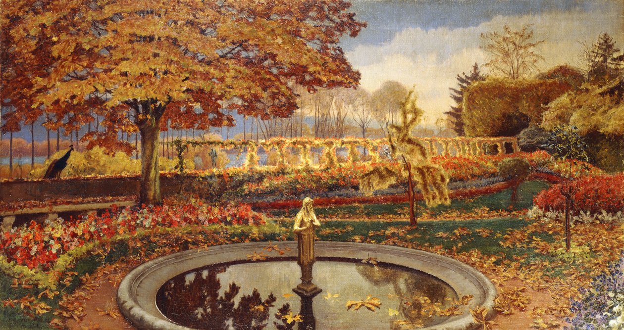 Ogród w Giverny autorstwa Mary Louise MacMonnies