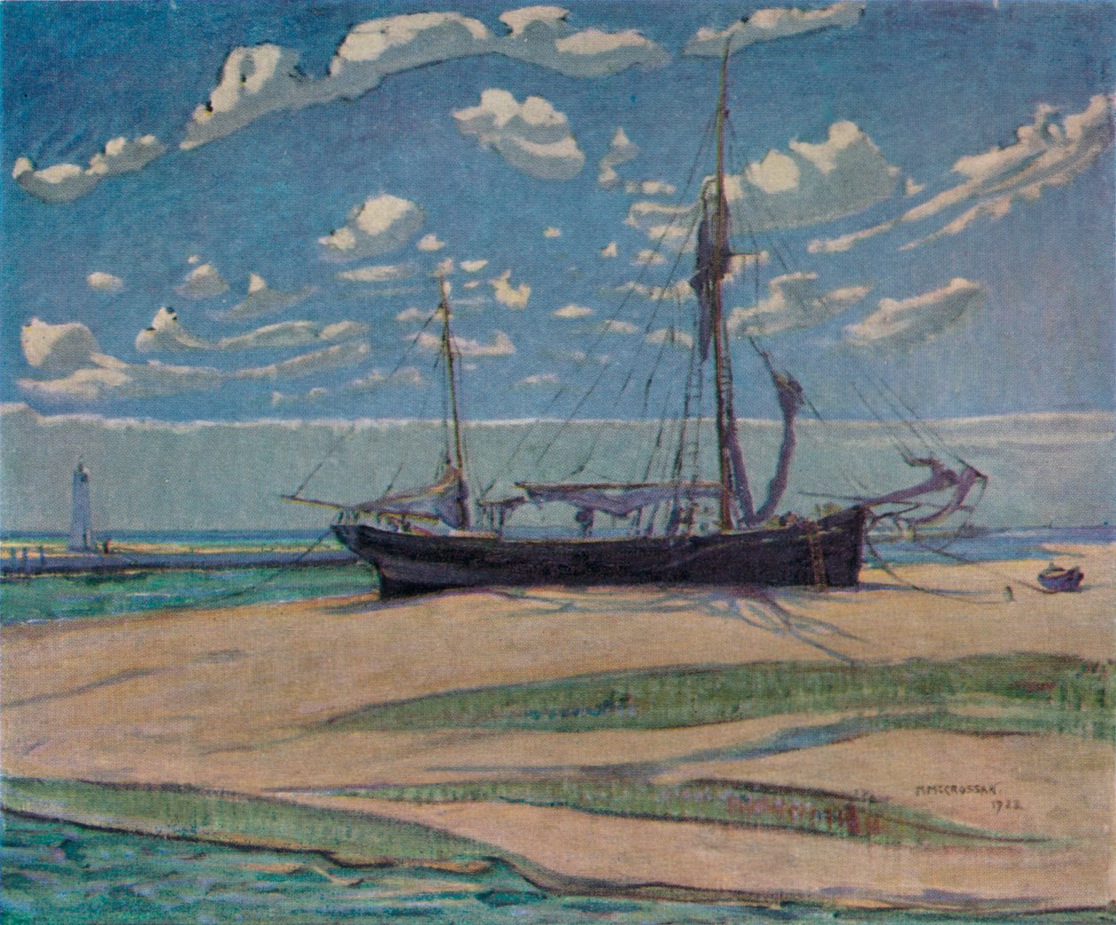 Kawałek morza, 1922 autorstwa Mary McCrossan