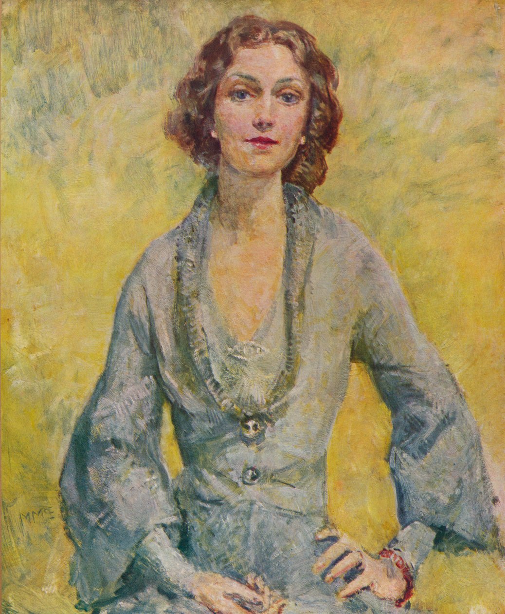 „Księżna Leinster”, 1935 autorstwa Mary McEvoy