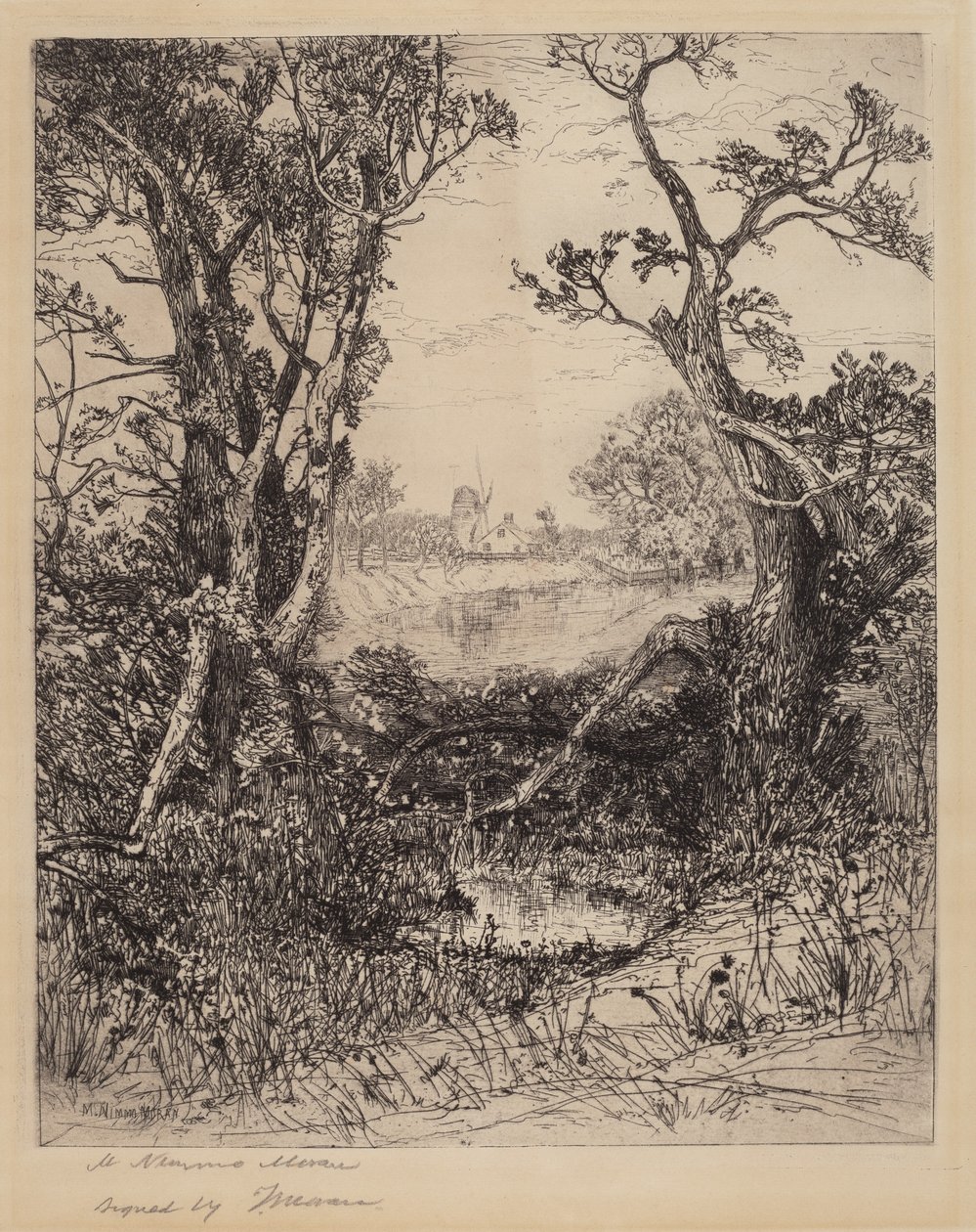 Lato — Easthampton autorstwa Mary Nimmo Moran