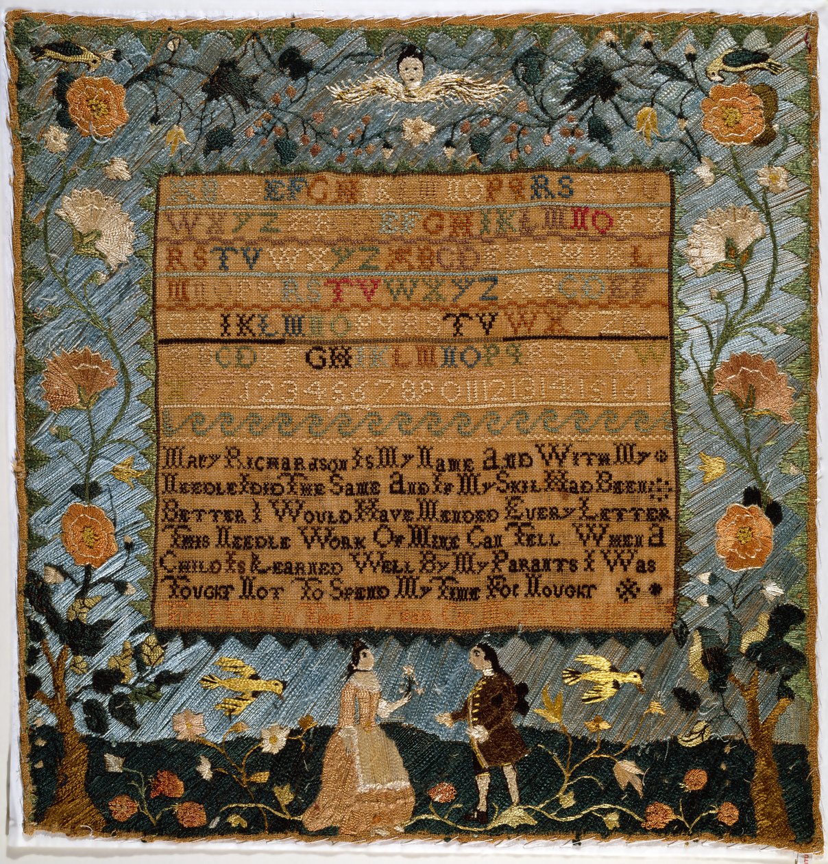 Sampler autorstwa Mary Richardson