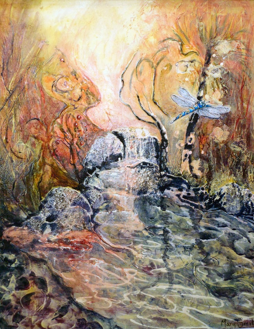 Ważka zbliżająca się do autorstwa Mary Smith