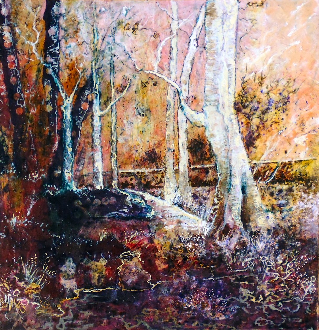 Zimowy las autorstwa Mary Smith