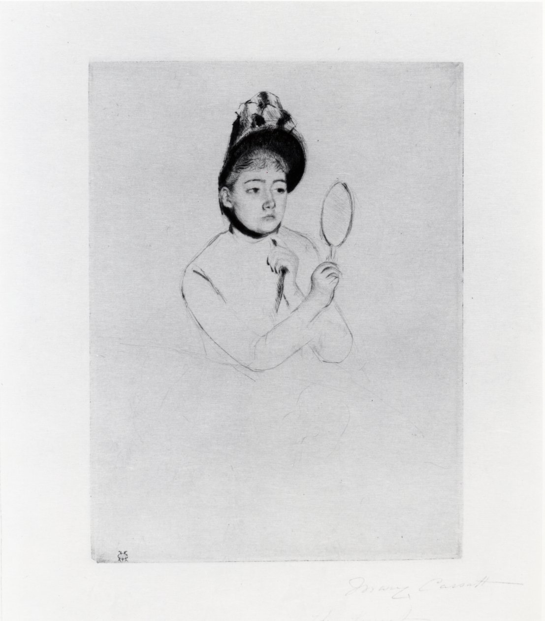 Maska autorstwa Mary Stevenson Cassatt