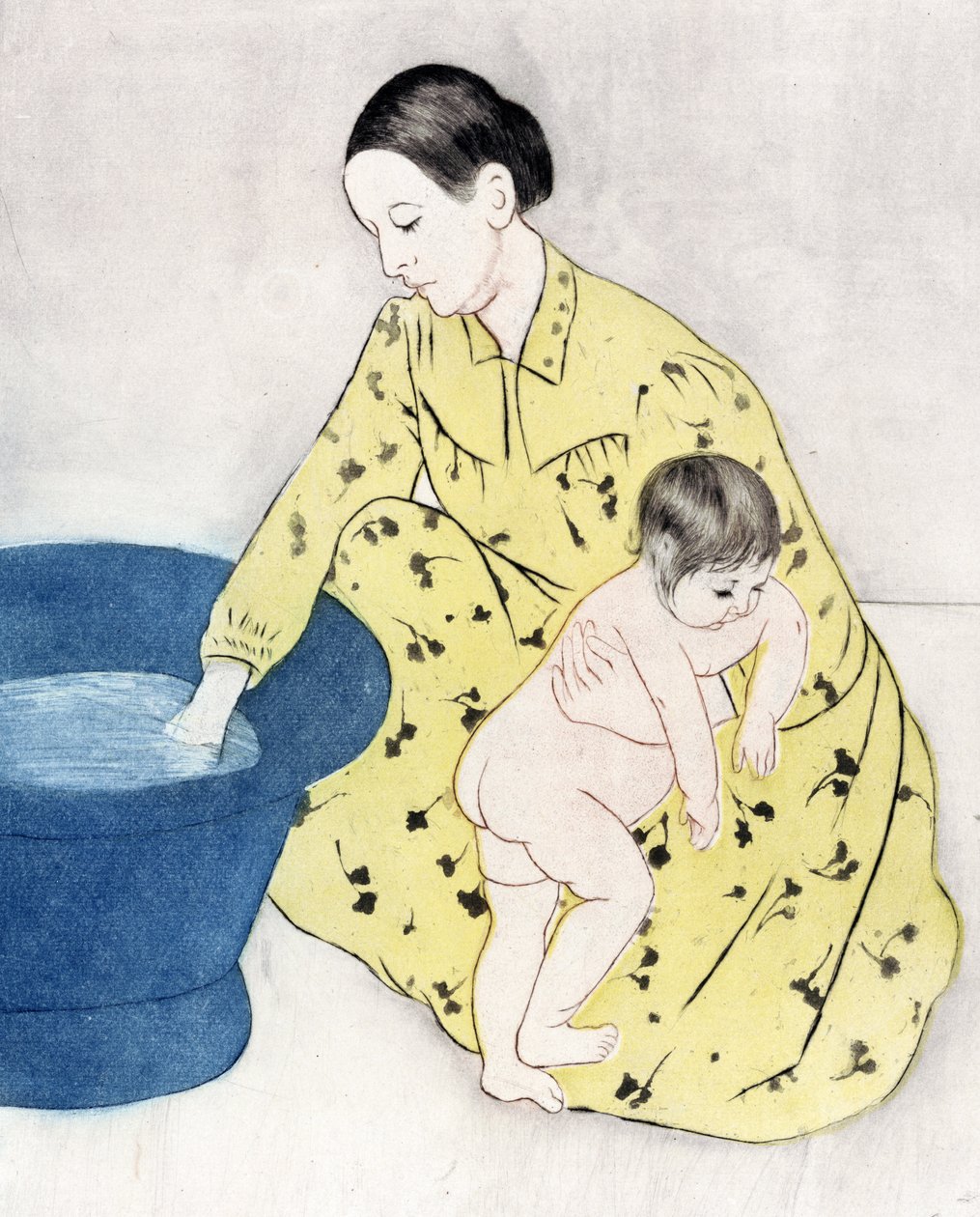 Łazienka autorstwa Mary Stevenson Cassatt