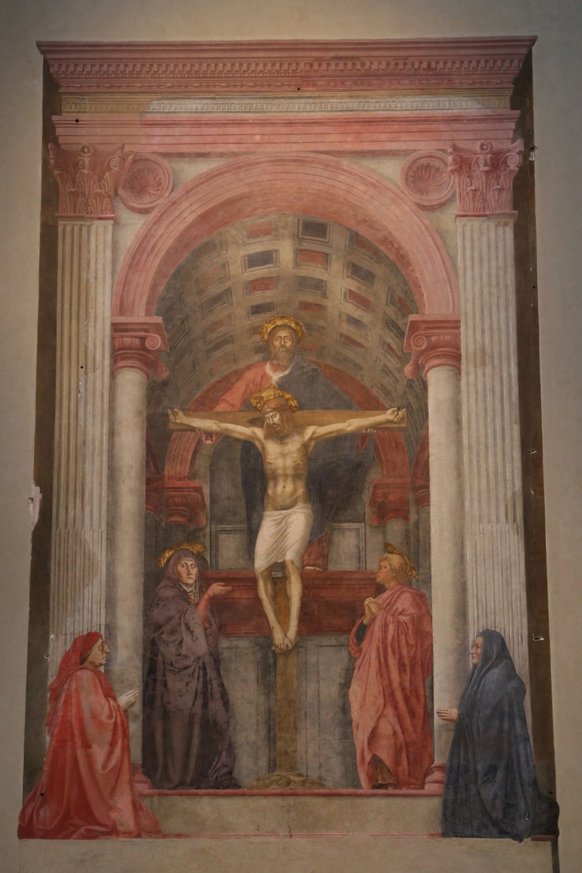 Święta Trójca autorstwa Masaccio