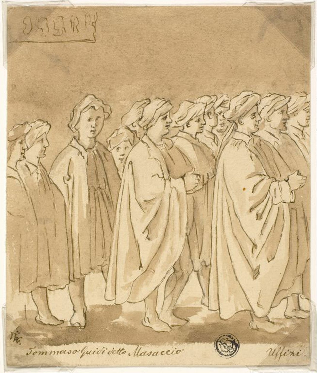 Procesja Figur autorstwa Masaccio
