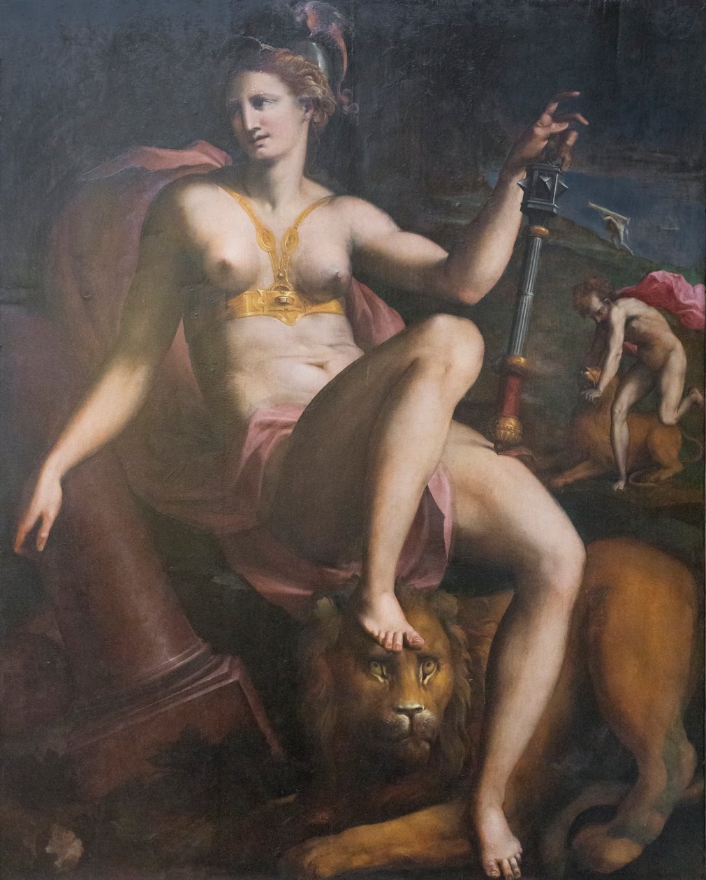 Alegoria męstwa autorstwa Maso da San Friano