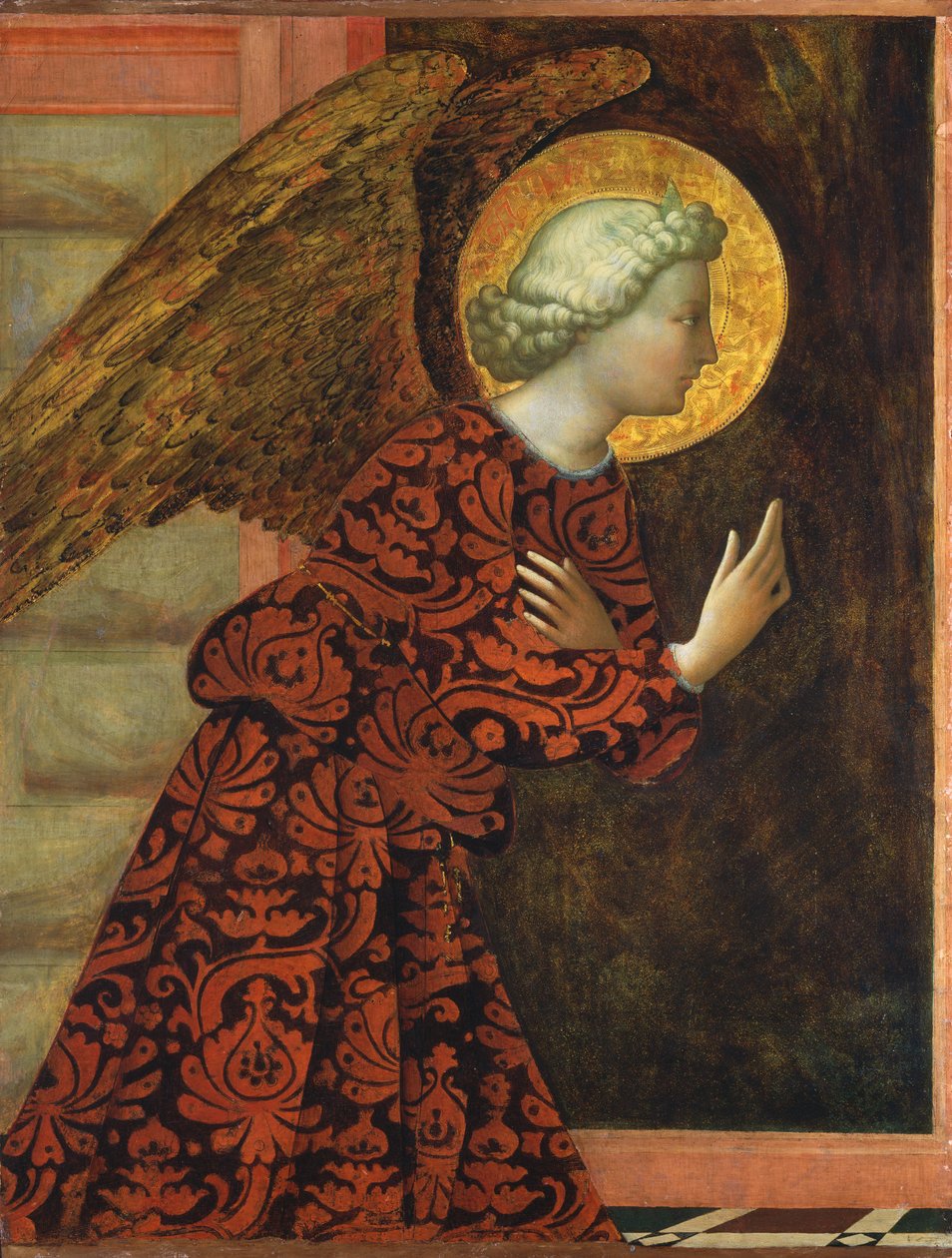 Anioł Zwiastowania autorstwa Tommaso Masolino da Panicale
