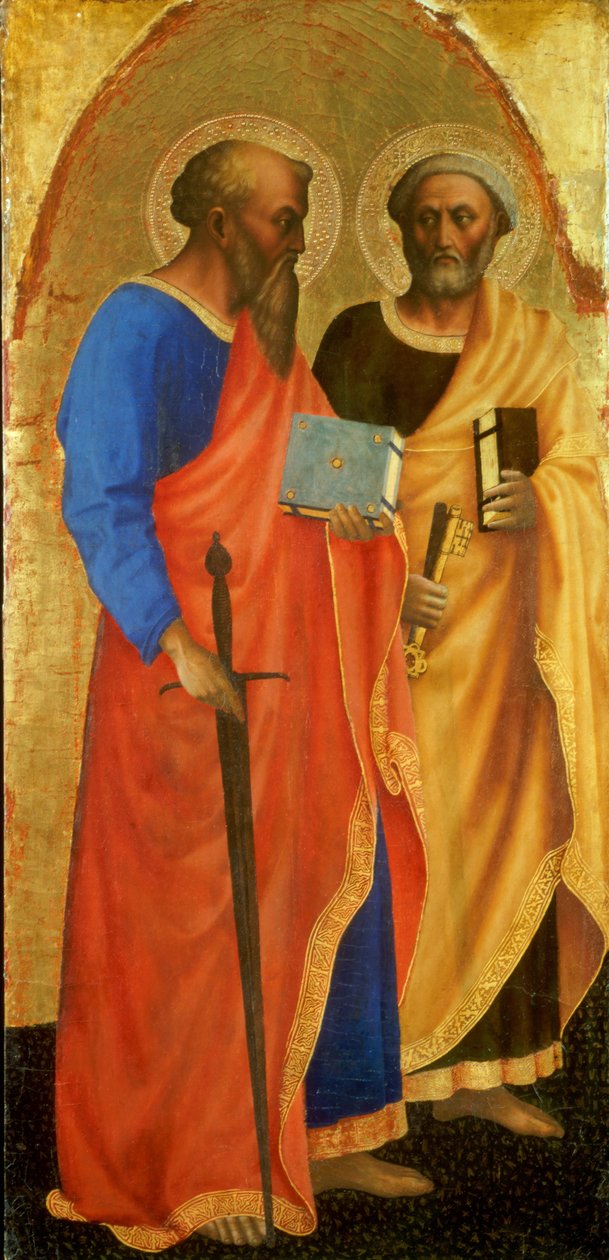 Święci Paweł i Piotr autorstwa Masolino da Panicale