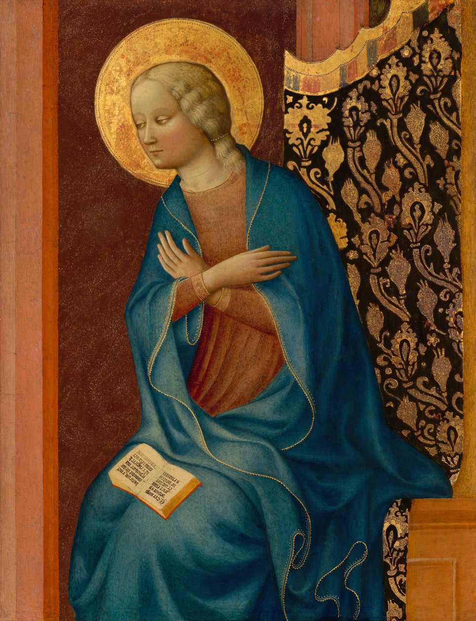 Zwiastowanie Dziewicy, c. 1430. autorstwa Masolino da Panicale