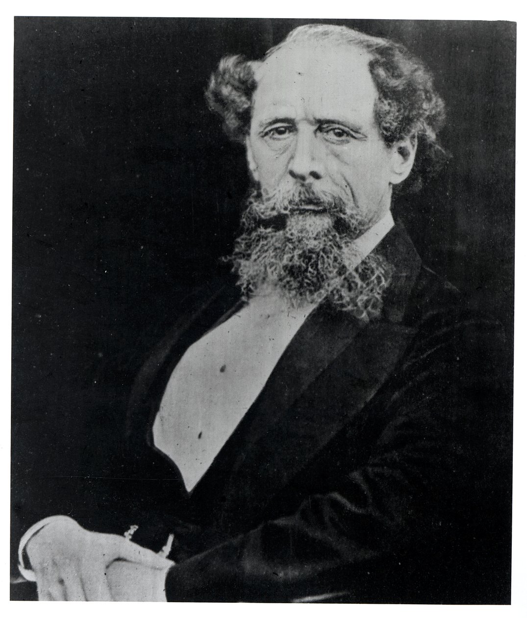 Charles Dickens (1812-70) około pięćdziesiątki, sfotografowany przez Mason und Co., ok. 1862 autorstwa Mason and Co.