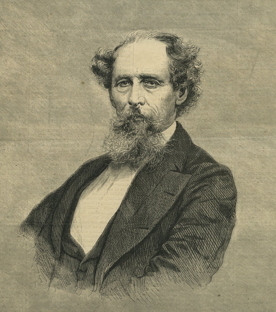 Charles Dickens, dla Harpers Weekly autorstwa Mason and Co.