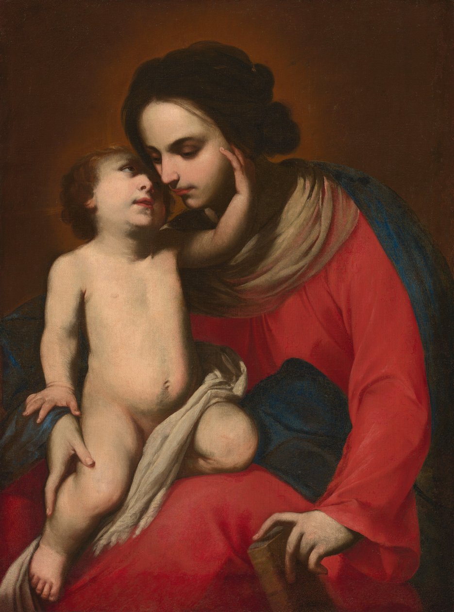 Madonna z Dzieciątkiem autorstwa Massimo Stanzione