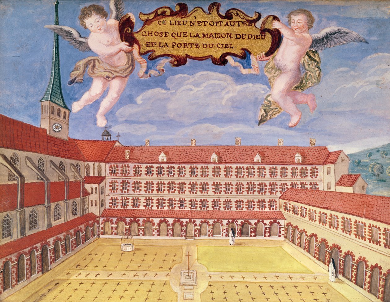 Prawdziwe wsparcie wszystkich stworzeń, 1521 autorstwa Master of Amiens