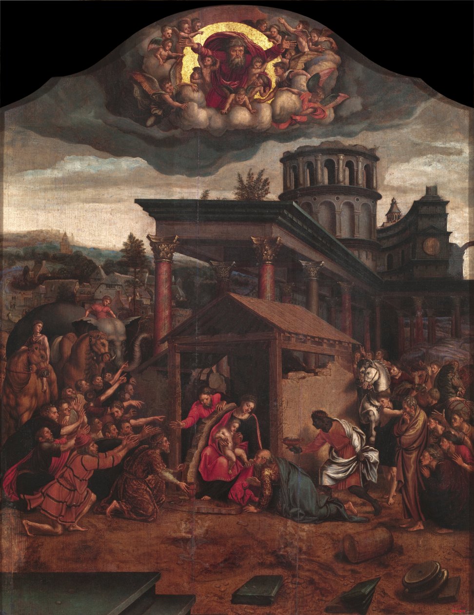 Olśnienie autorstwa Master of Paul and Barnabas