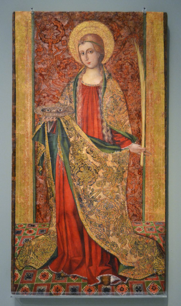 Santa Llúcia autorstwa Master of Perea