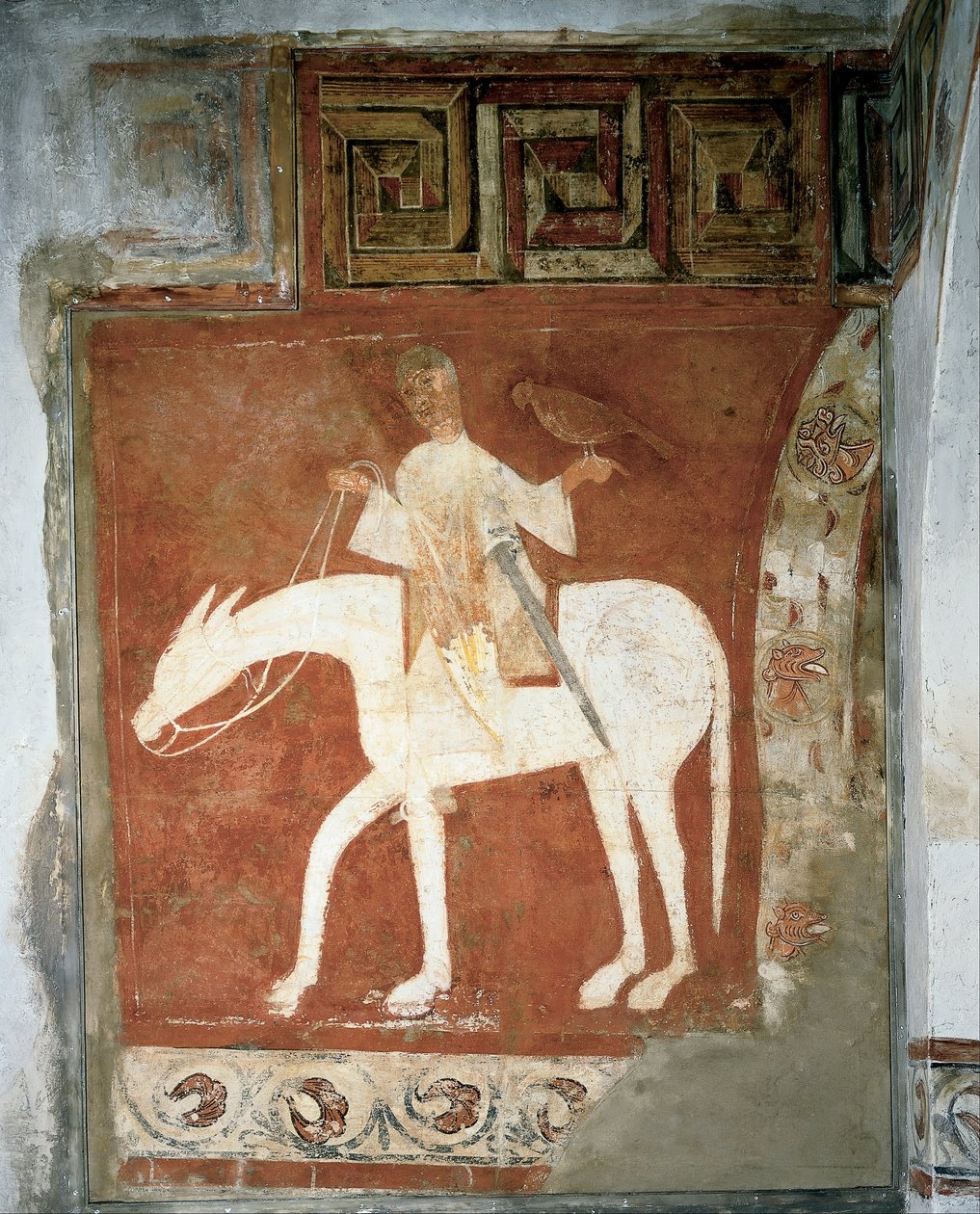 Sokolnik autorstwa Master of San Baudelio