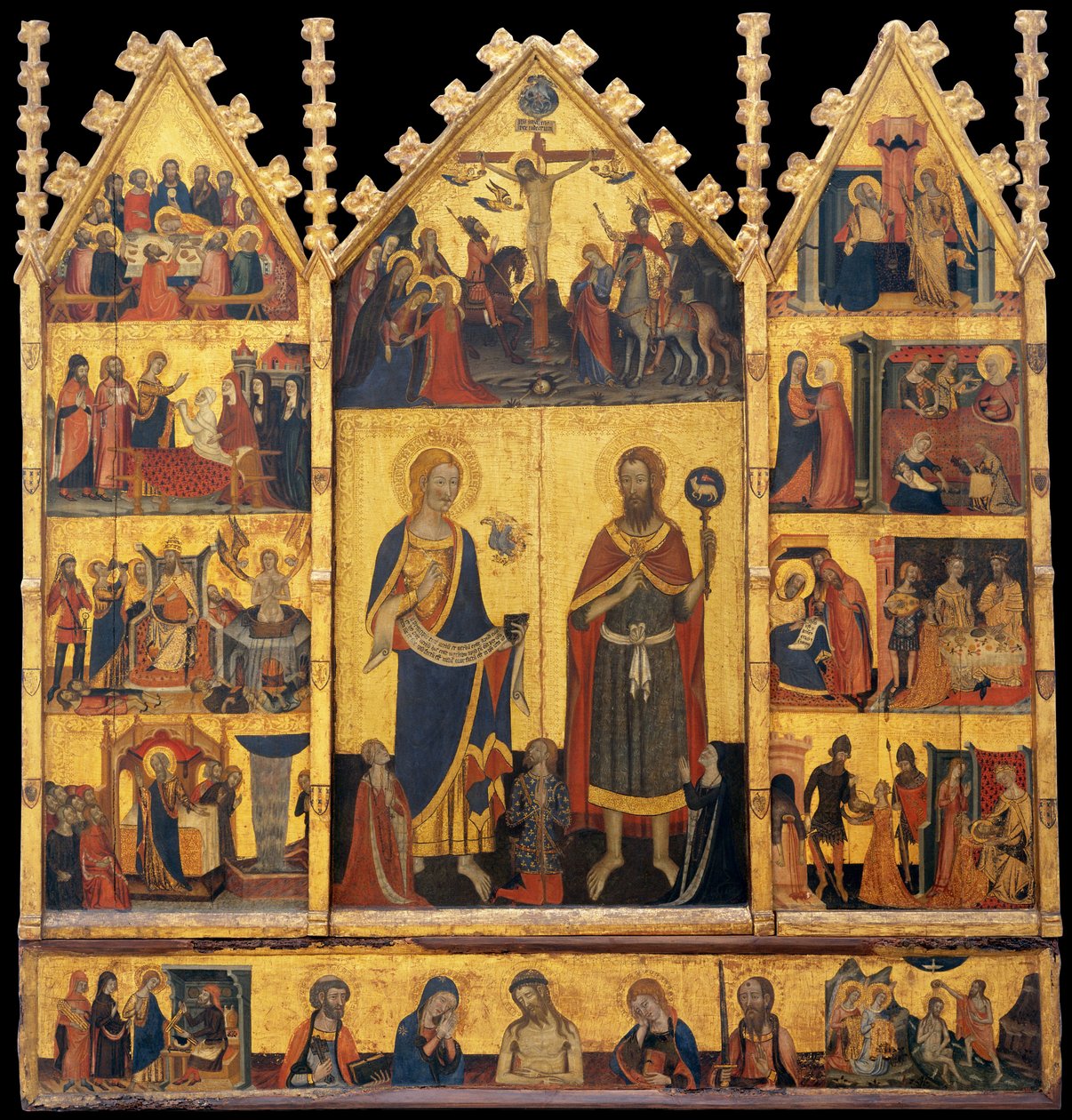 Ołtarz św. Jana autorstwa Master of Santa Coloma de Queralt