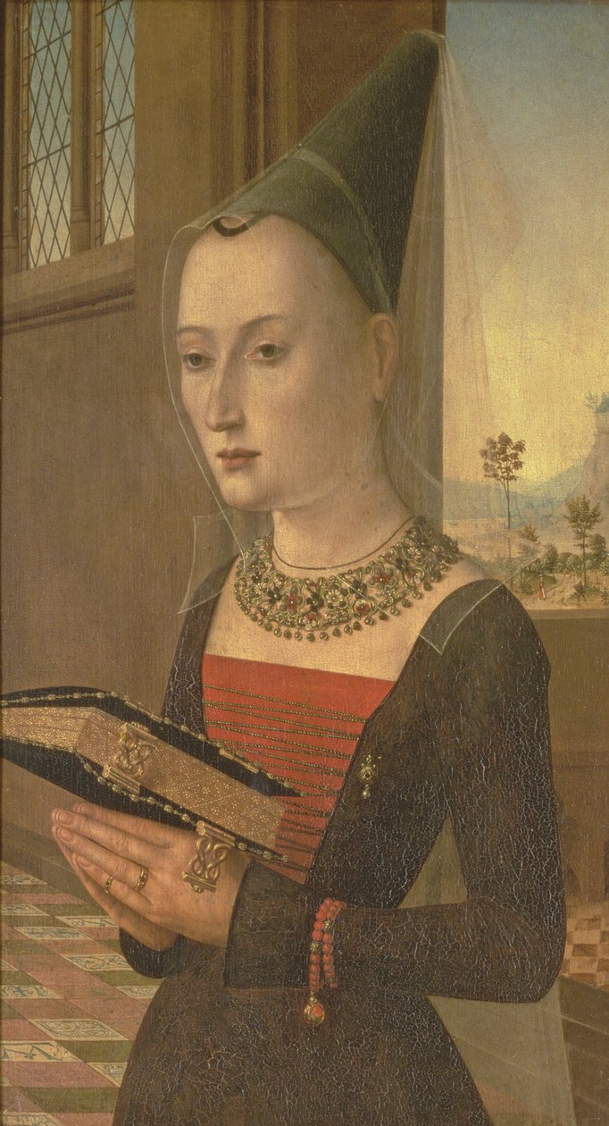 Portret Marii Bonciani, żony Pierantonio Baroncellis autorstwa Master of the Baroncelli Portraits