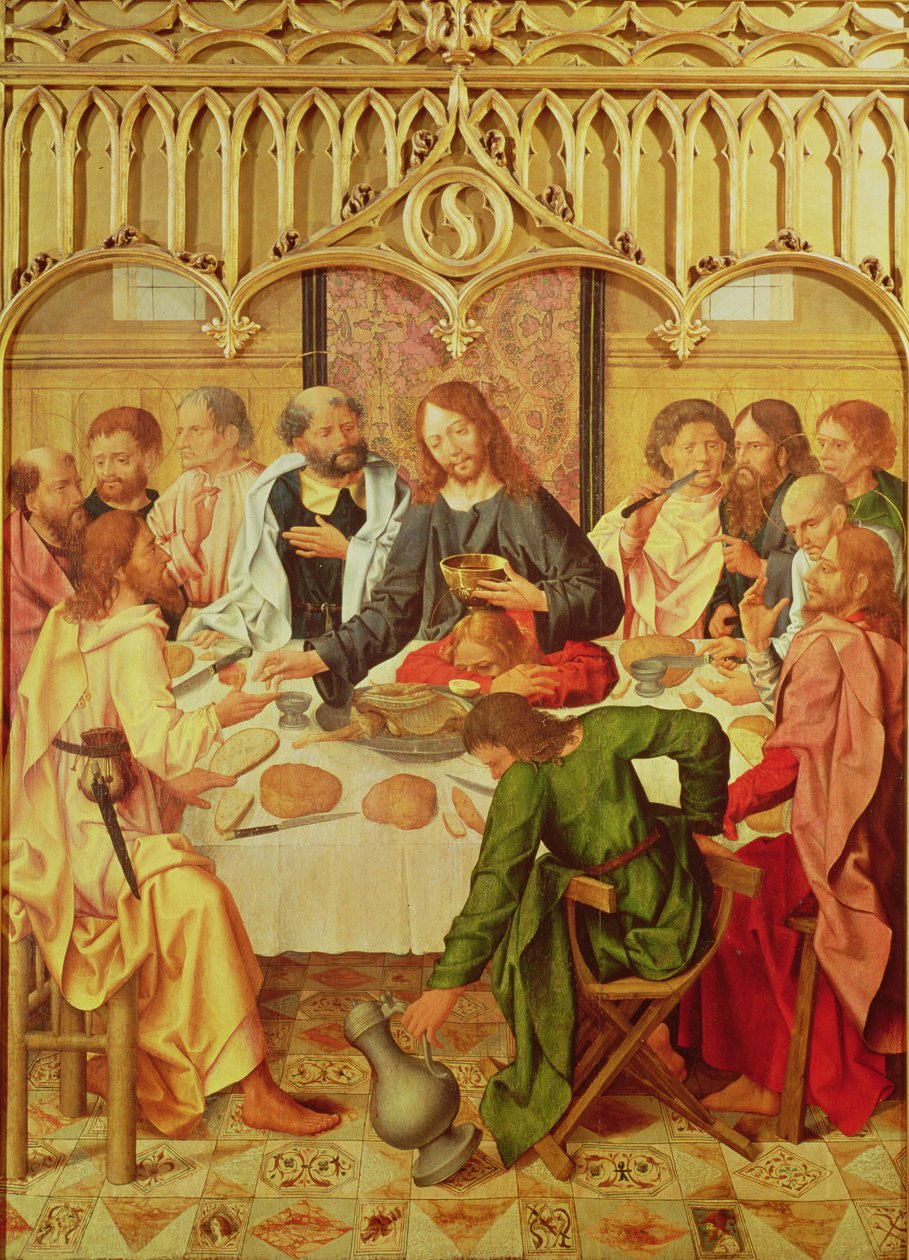 Ostatnia Wieczerza autorstwa Master of the Evora Altarpiece