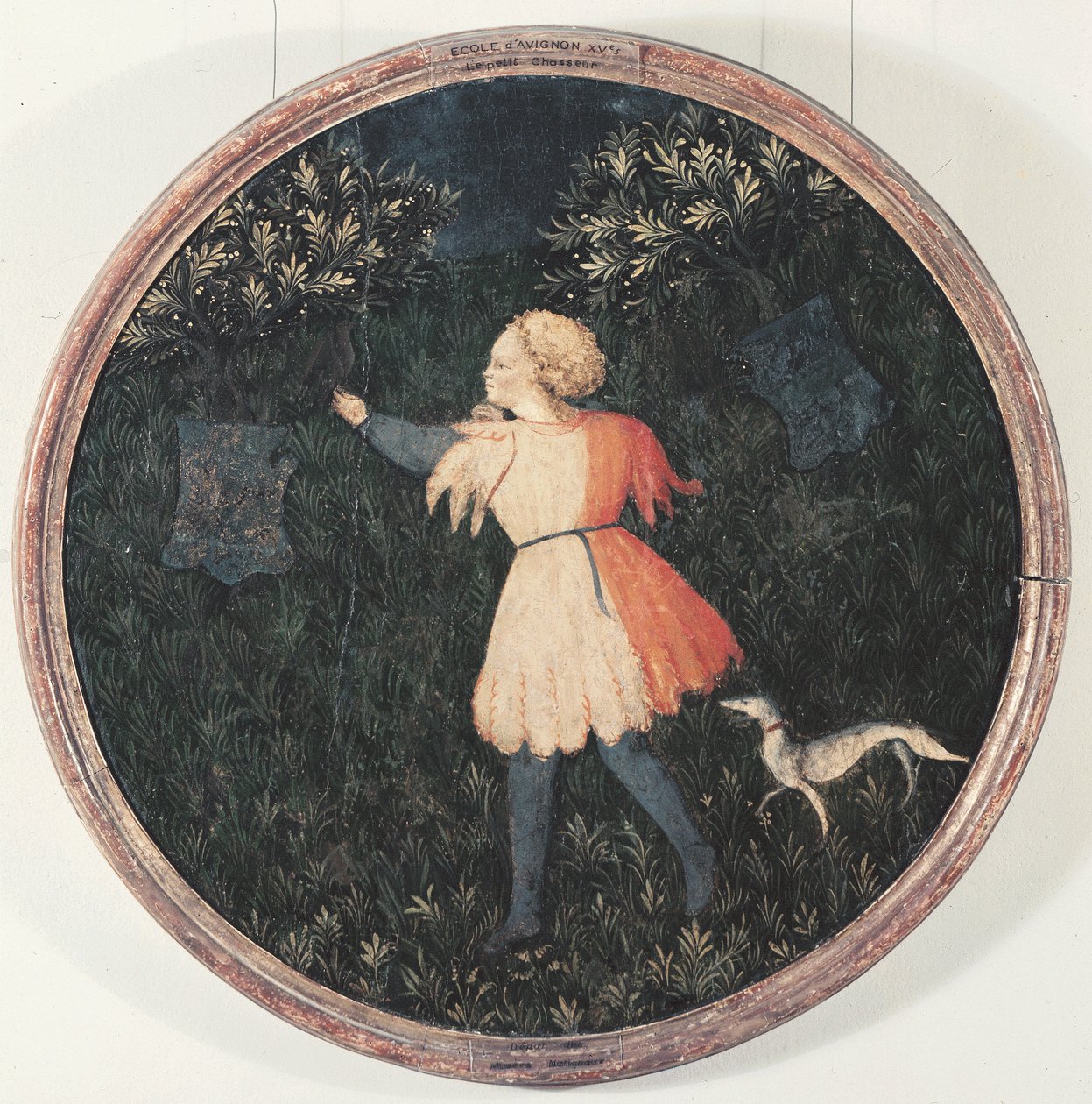 Młody sokolnik, Szkoła Florentyńska autorstwa Master of the Judgement of Paris