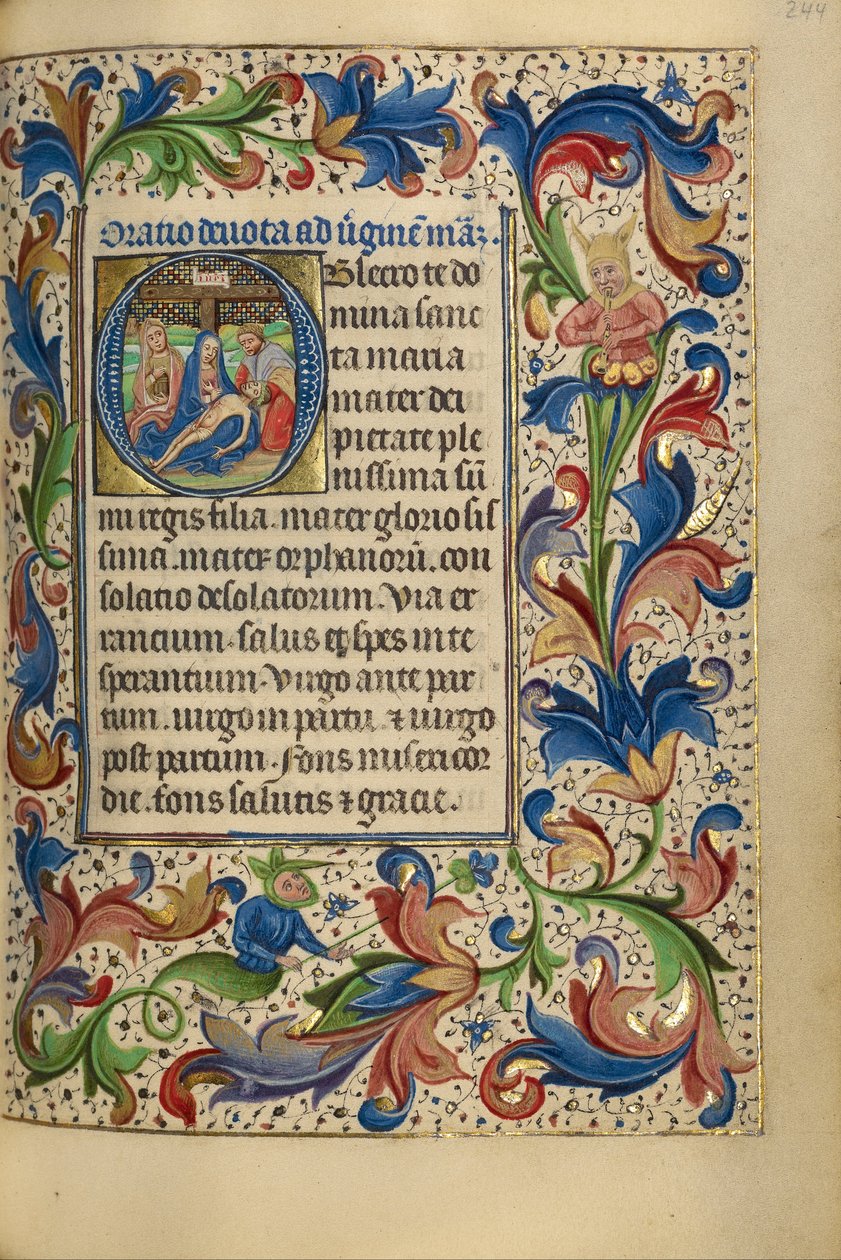 Pieta autorstwa Master of the Lee Hours