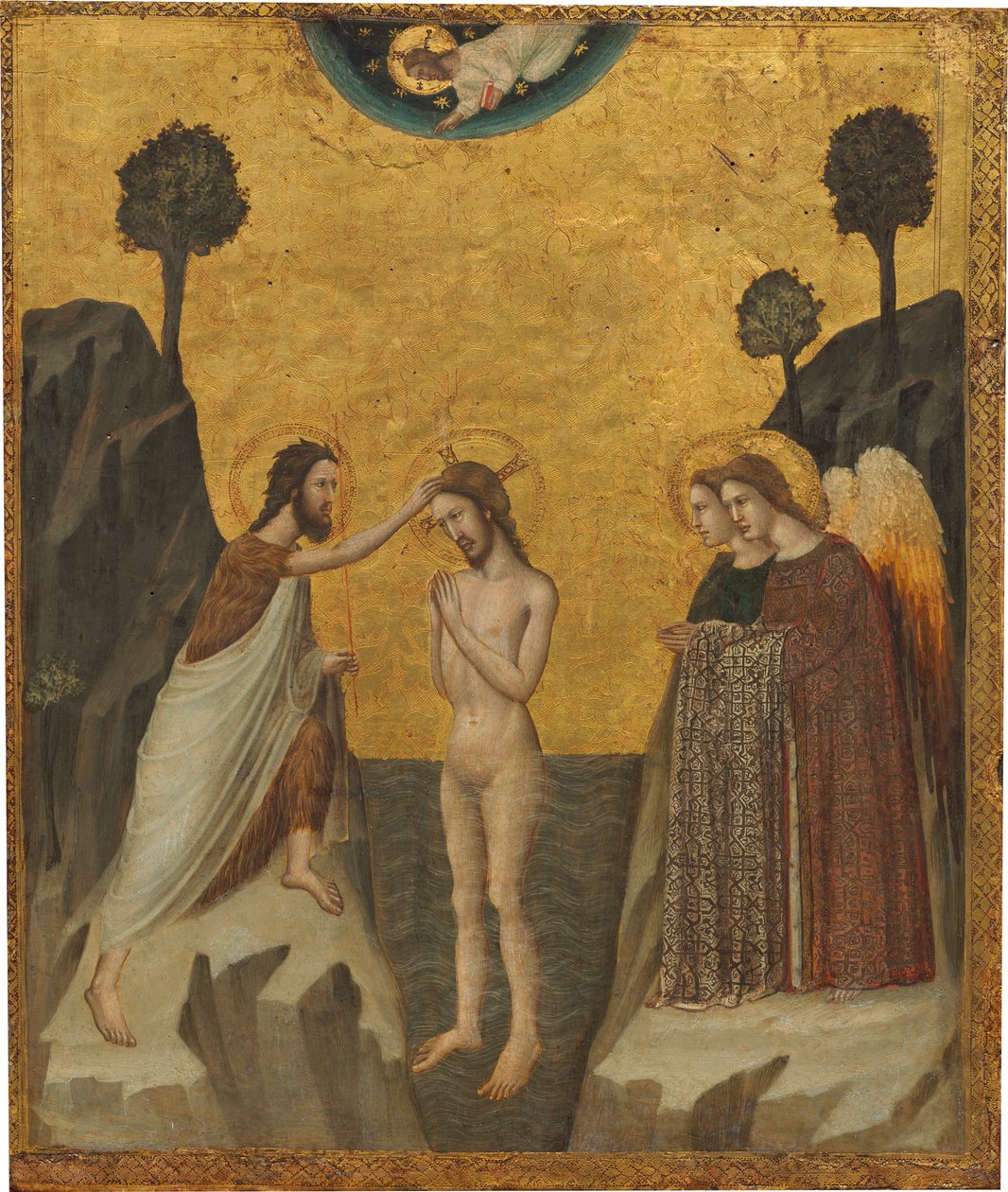 Chrzest Chrystusa autorstwa Master of the Life of Saint John