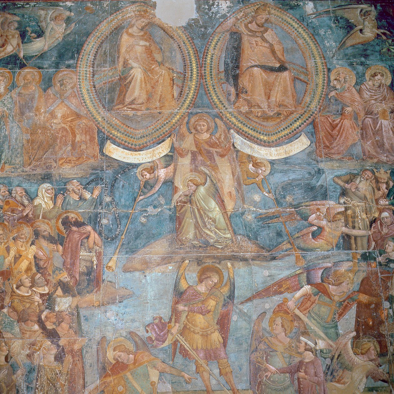 وروستی قضاوت، c.1360-80 poli autorstwa Master of the Triumph of Death