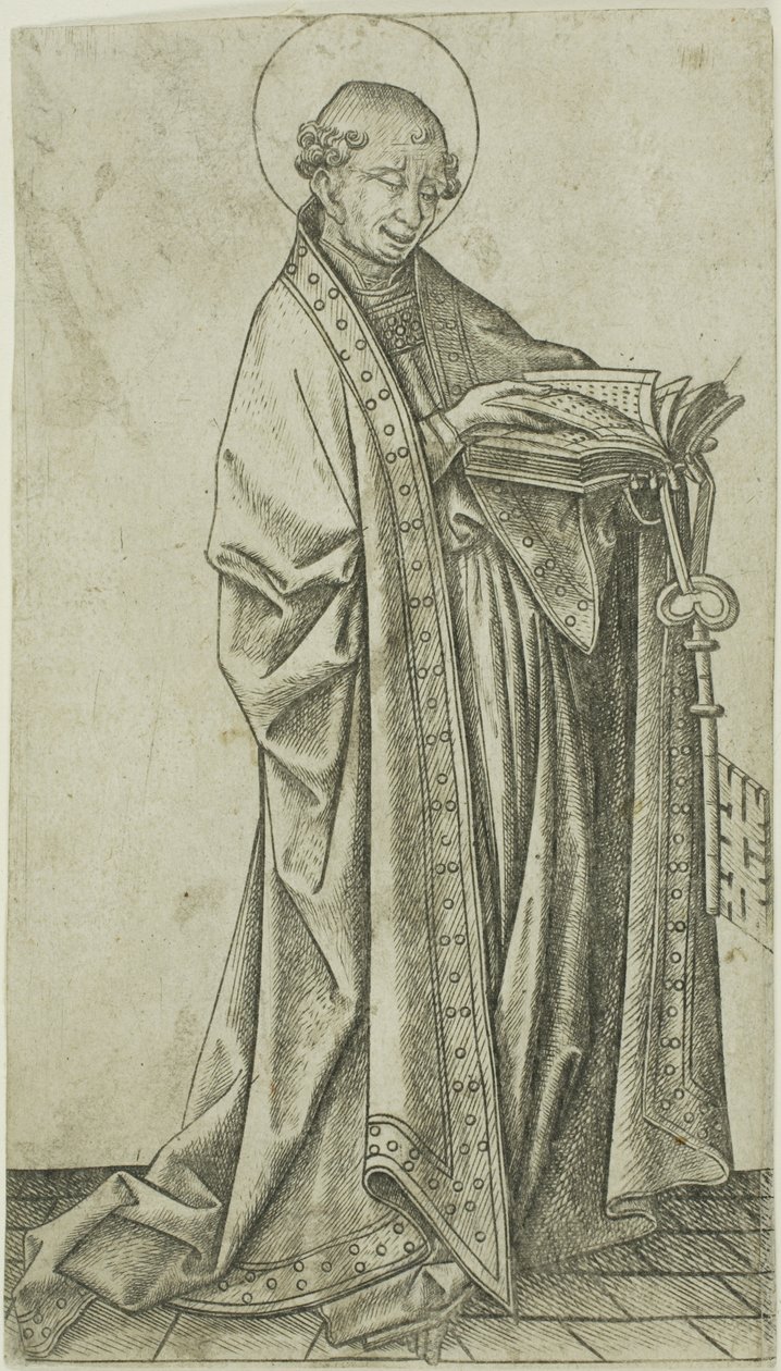 Święty Piotr autorstwa Master E.S.