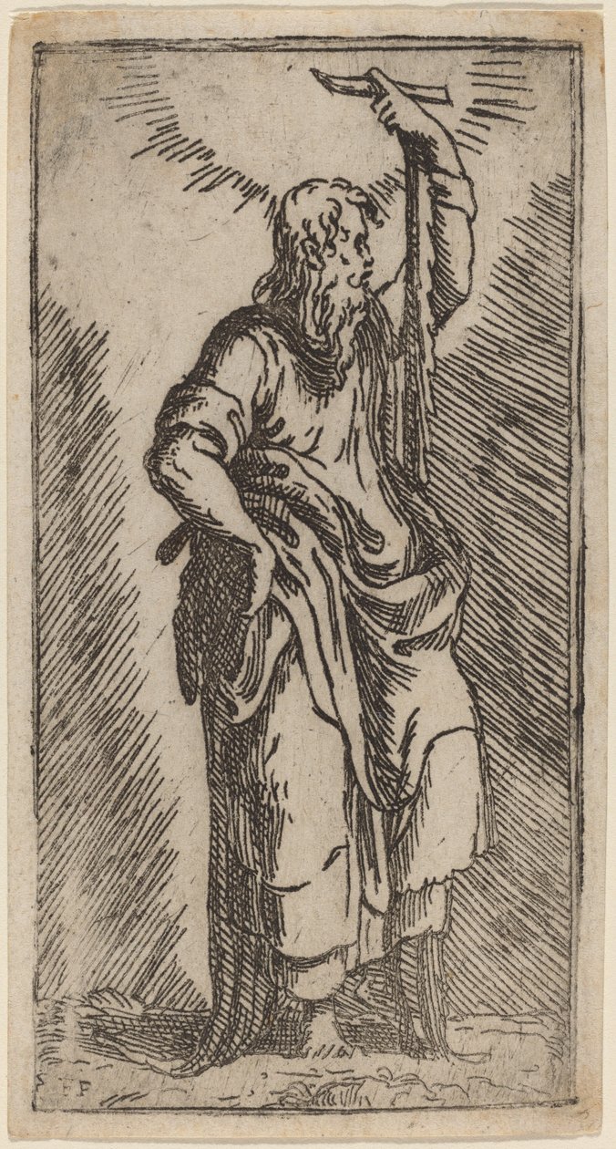Św. Szymon autorstwa Master F.P. after Parmigianino