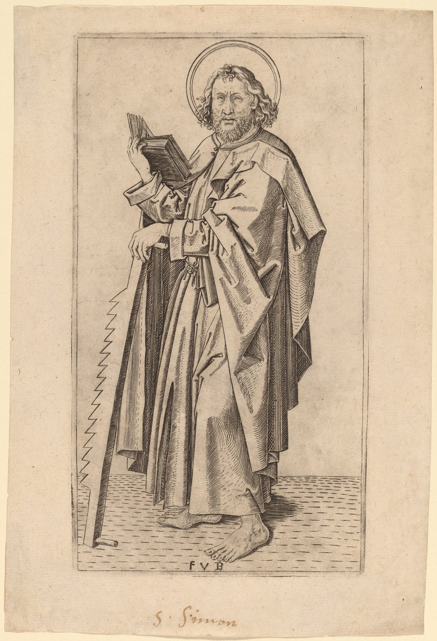 Święty Judasz Tadeusz autorstwa Master FVB
