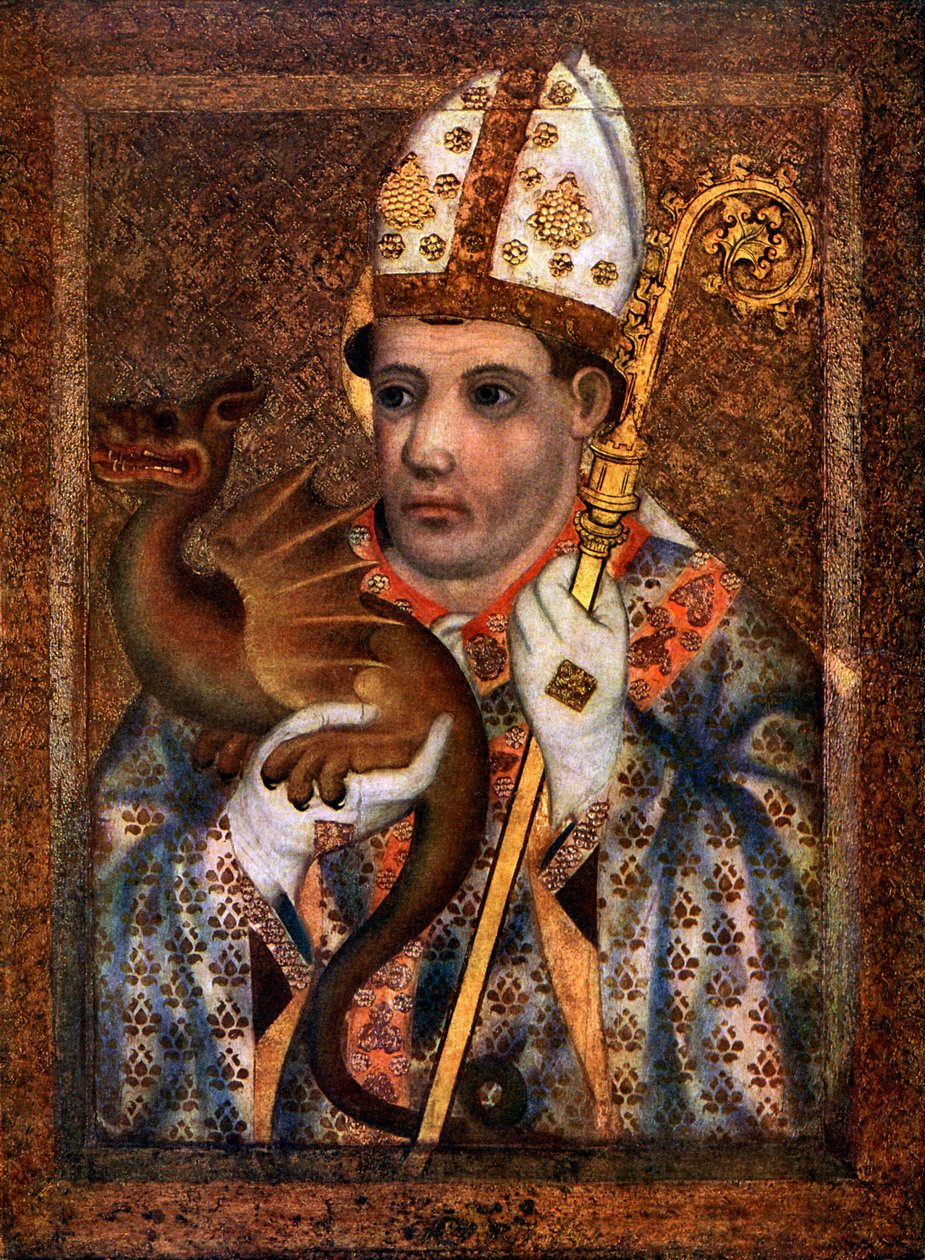 Św. Hilary, 1365-1367 1955 autorstwa Master Theodoric