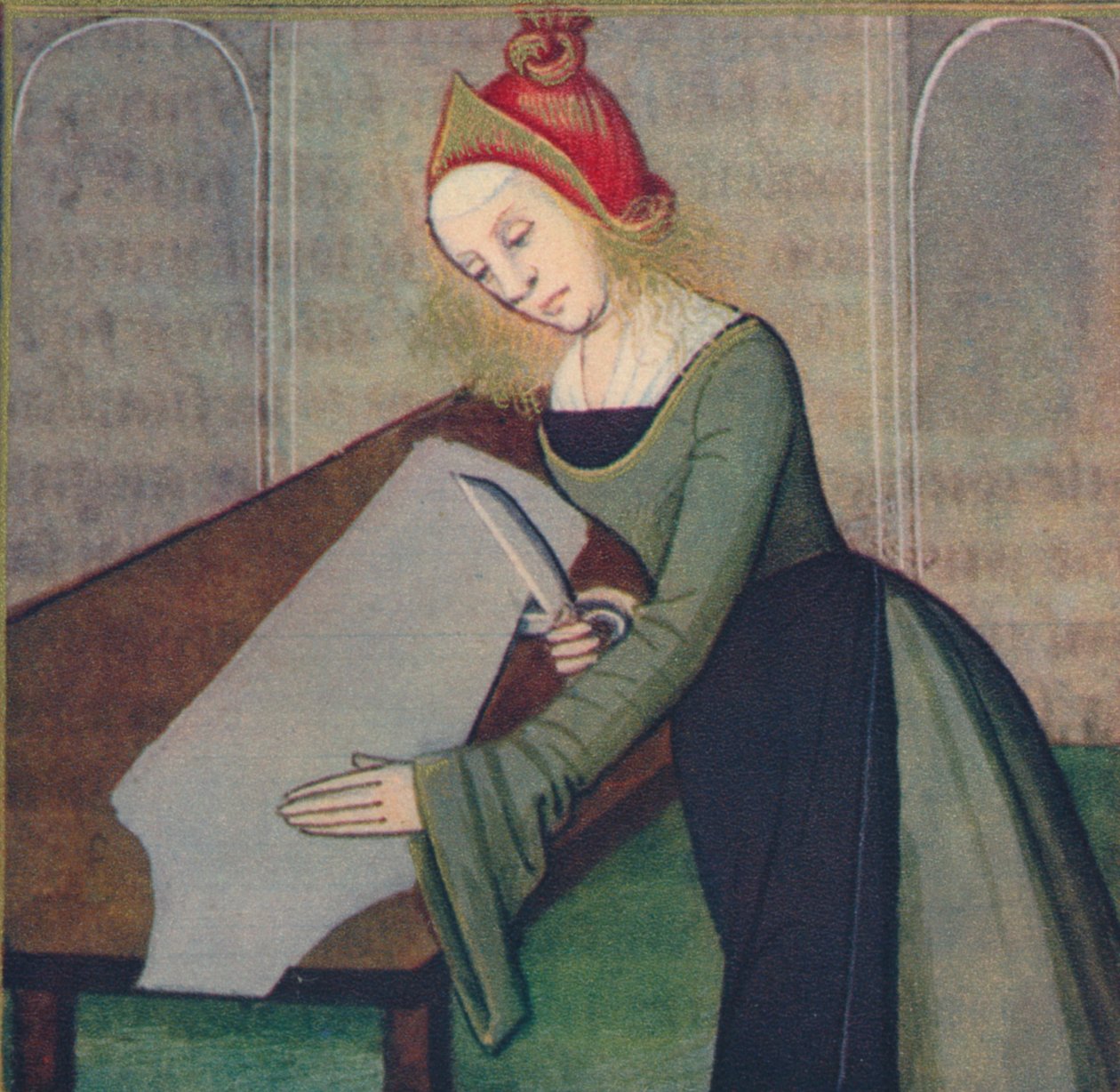 "Pauline - Rzymianka", 1403, 1939 autorstwa Master of Berry