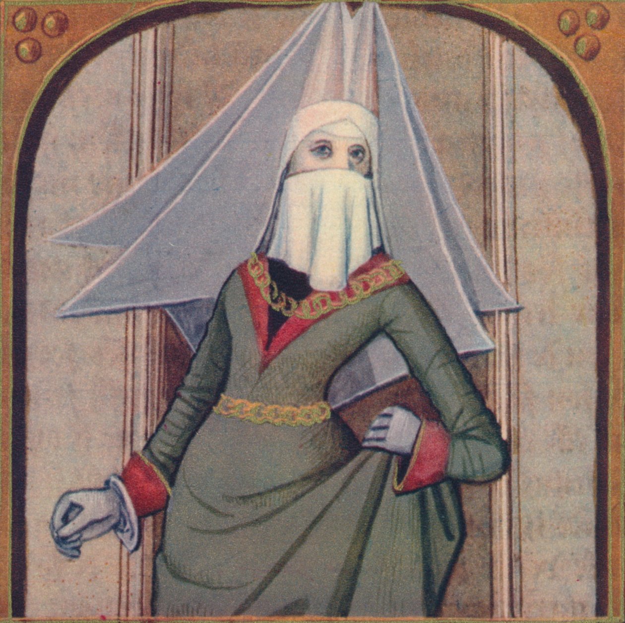 "Poppee - żona Nerona", 1403, 1939 autorstwa Master of Berry