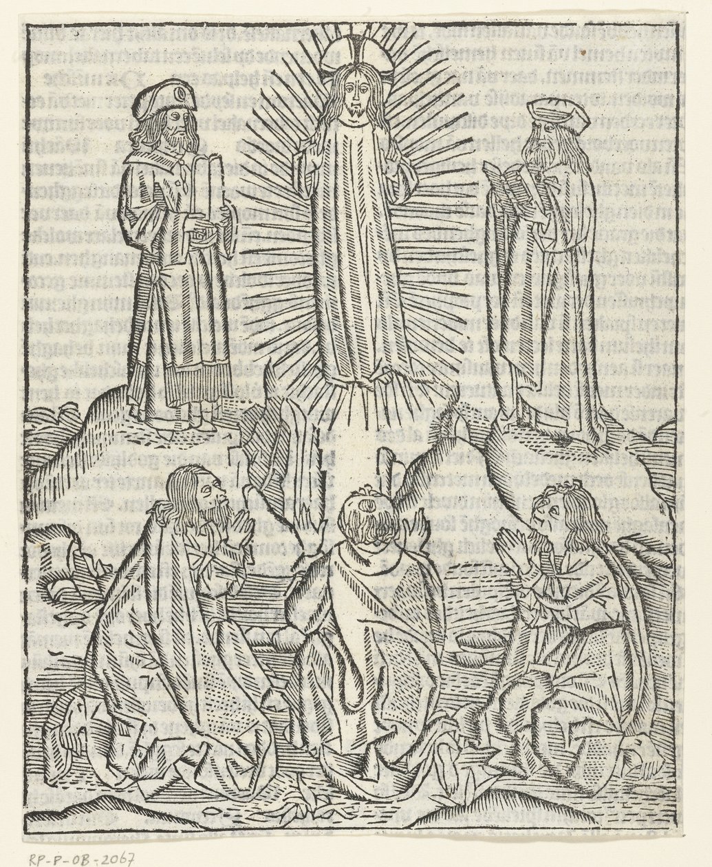 Przemienienie Chrystusa autorstwa Master of Delft (attributed to)