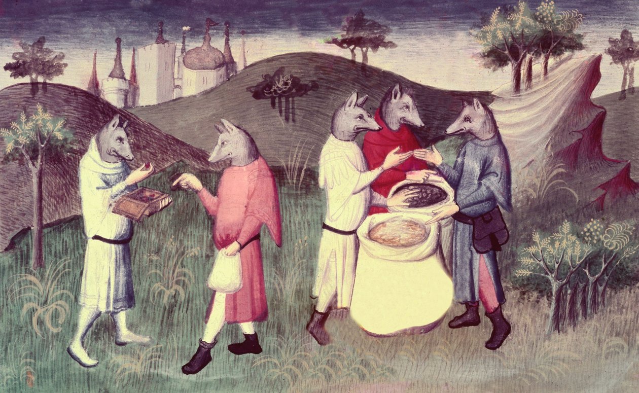 Ludzie z Andaman cynocephali autorstwa Master of Egerton