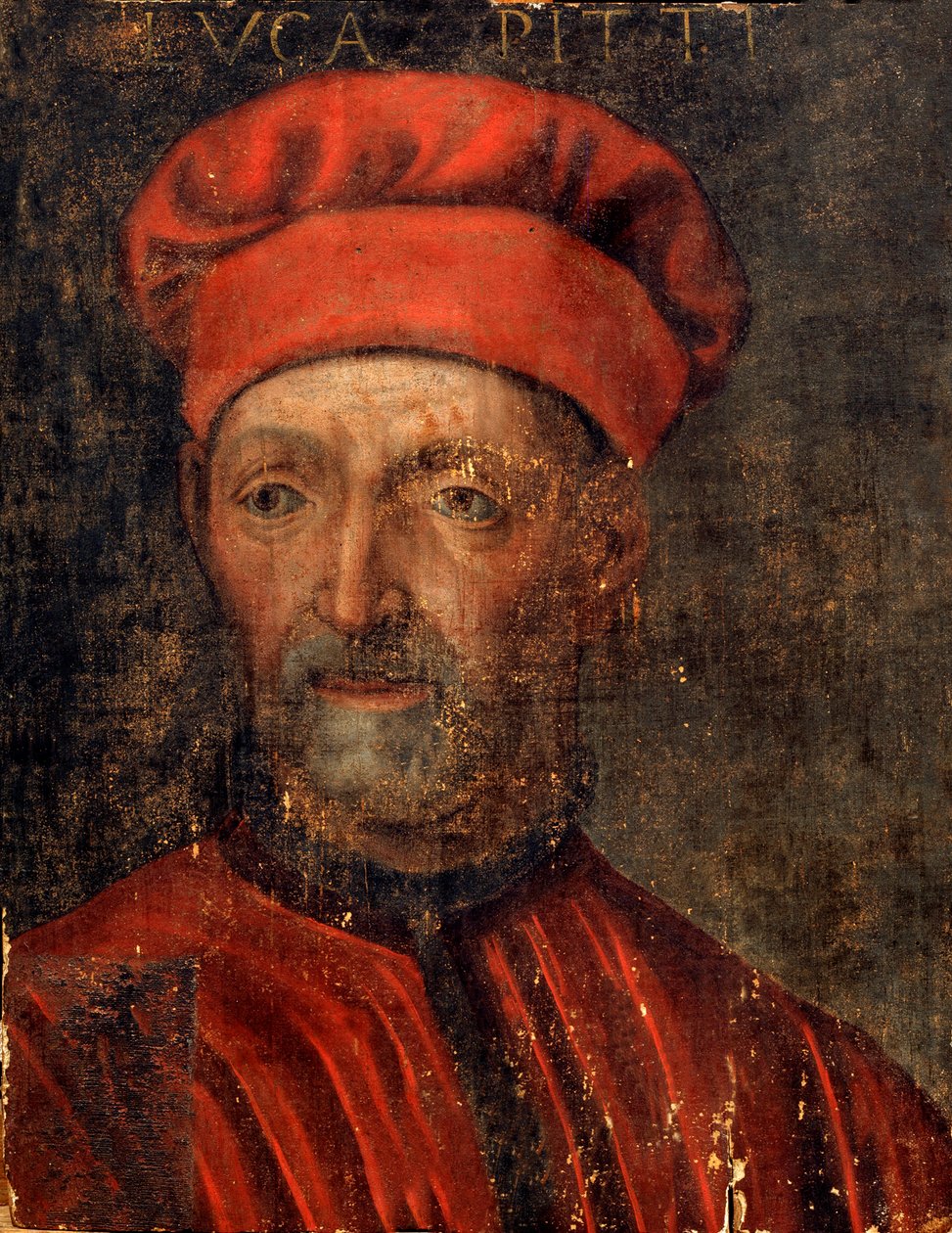 „Portret Luki Pitti”, początek XVI wieku autorstwa Master of Florence