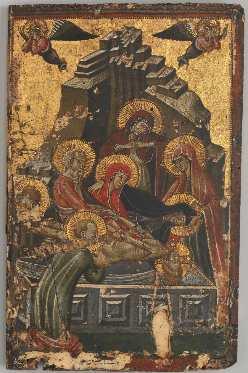 Nagrobek, pierwsza połowa XIV wieku. autorstwa Master of Forli