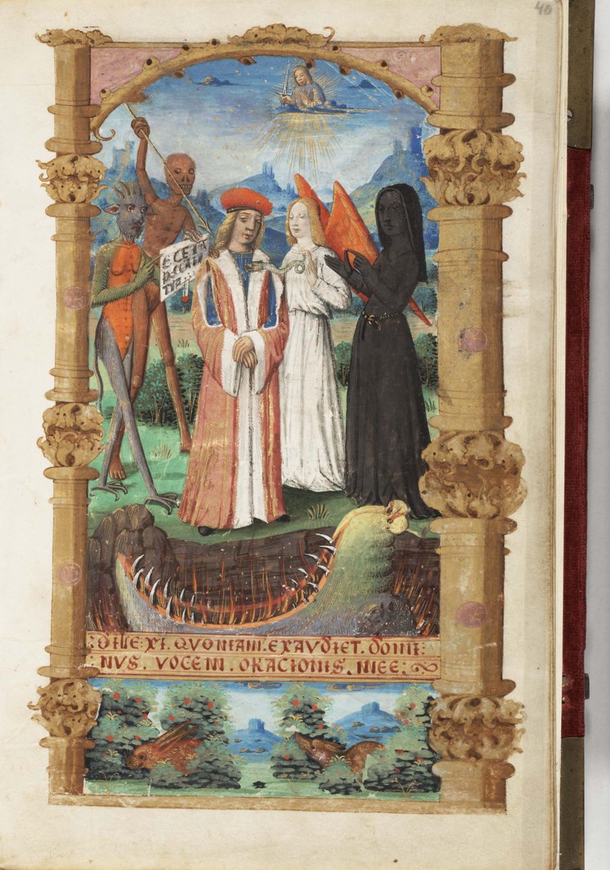 Alegoria Zgonów Księga Godzin, c. 1510 autorstwa Master of Jacques de Besançon