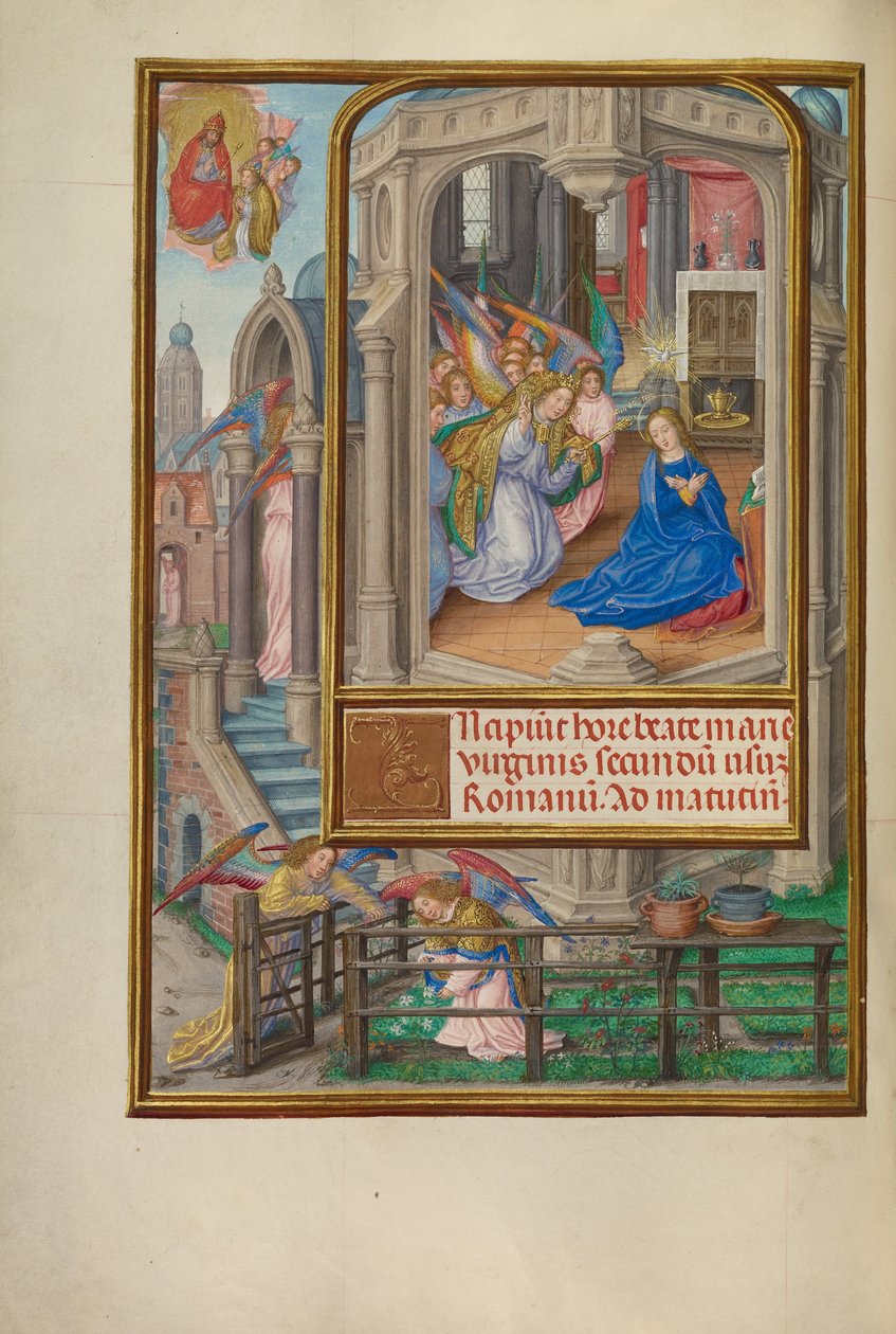 Zwiastowanie autorstwa Master of James IV of Scotland