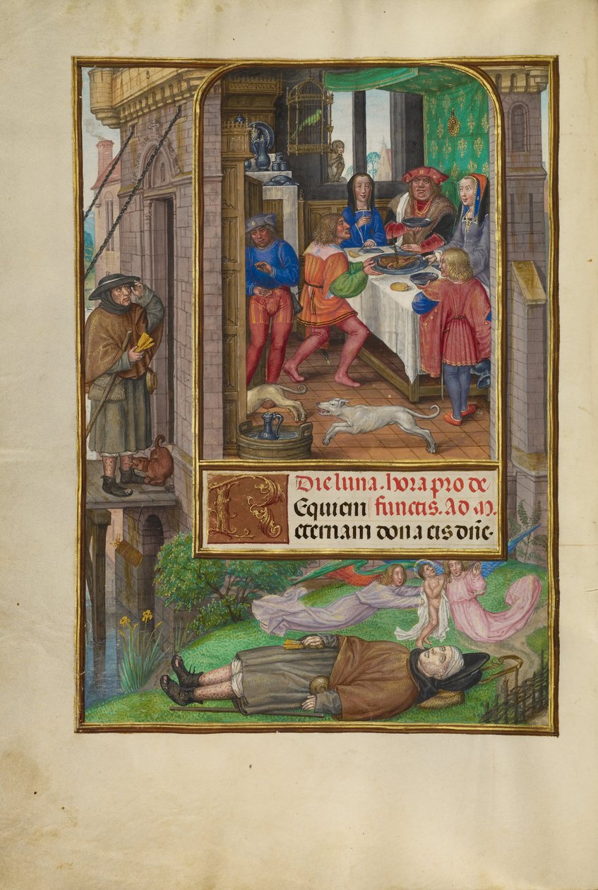 Święto nurkowań autorstwa Master of James IV of Scotland