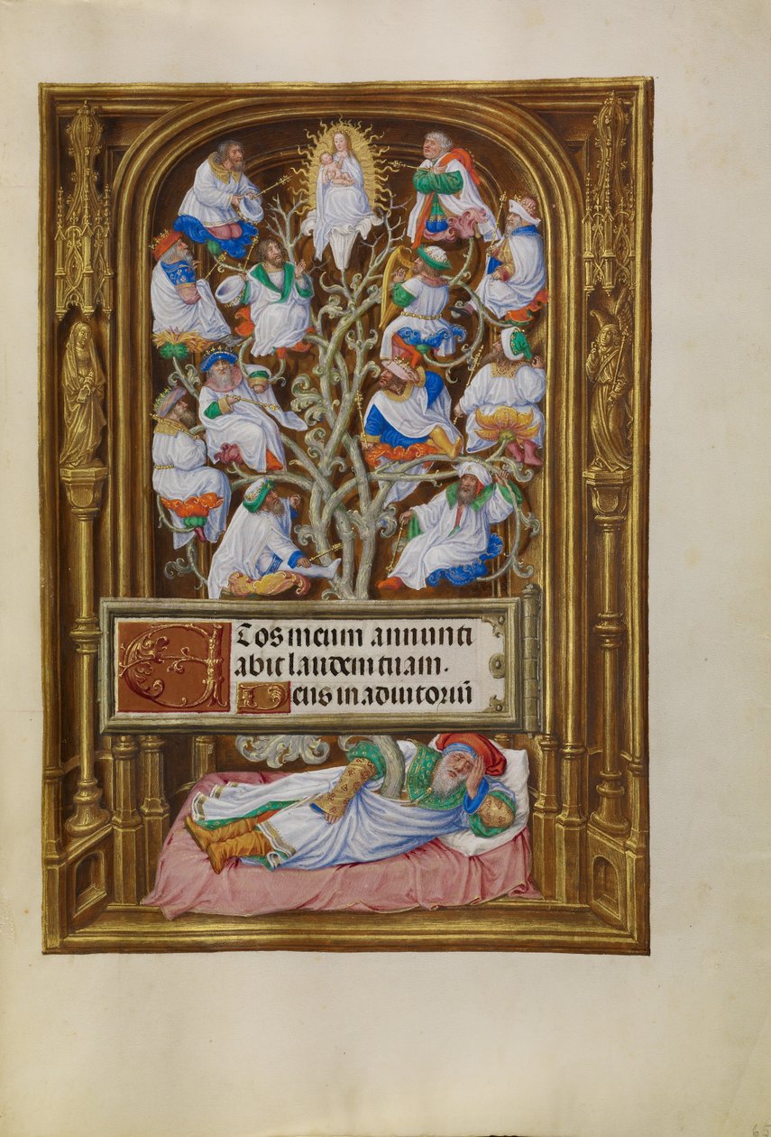 Drzewo Jessego autorstwa Master of James IV of Scotland