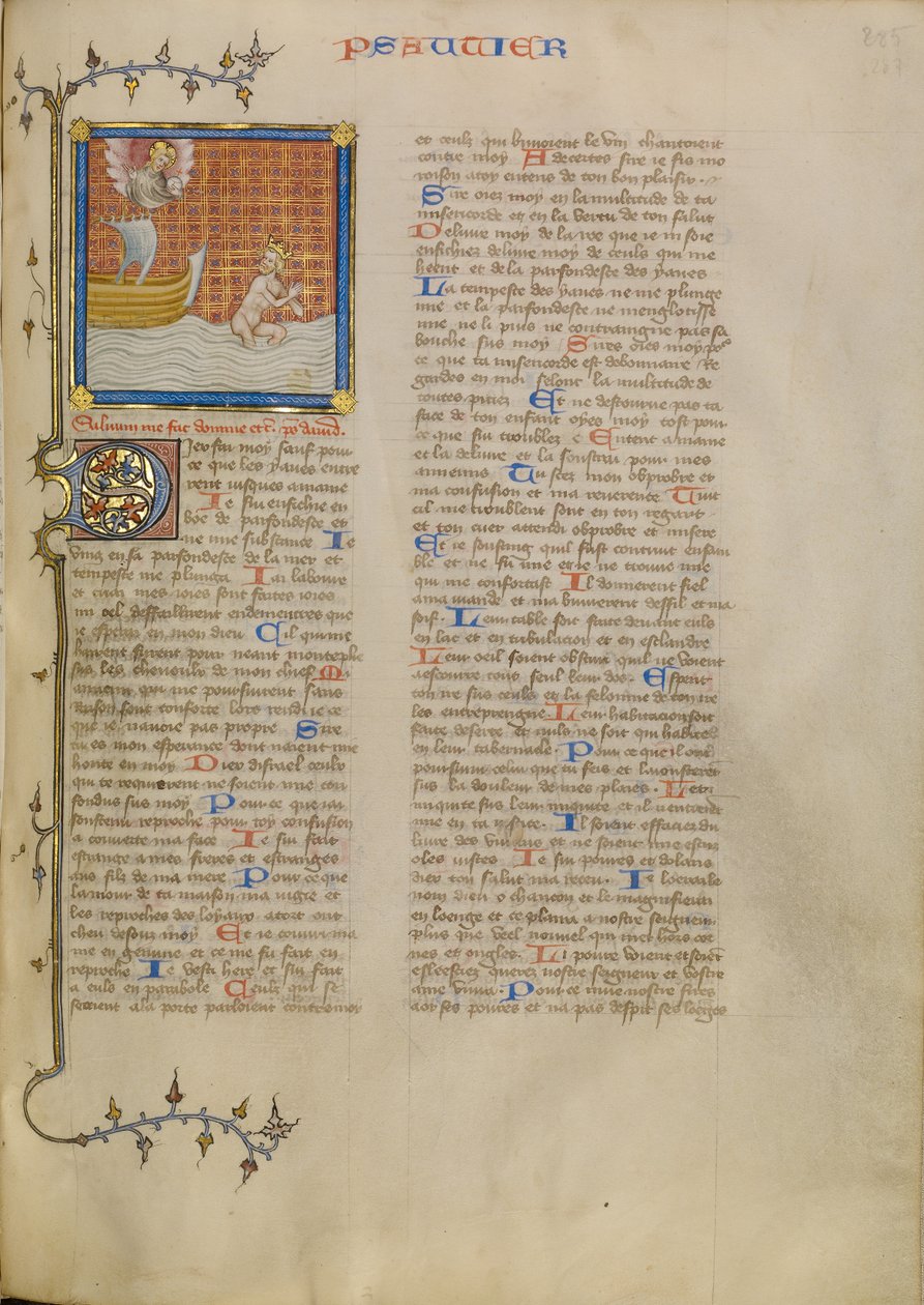 David w wodzie autorstwa Master of Jean de Mandeville