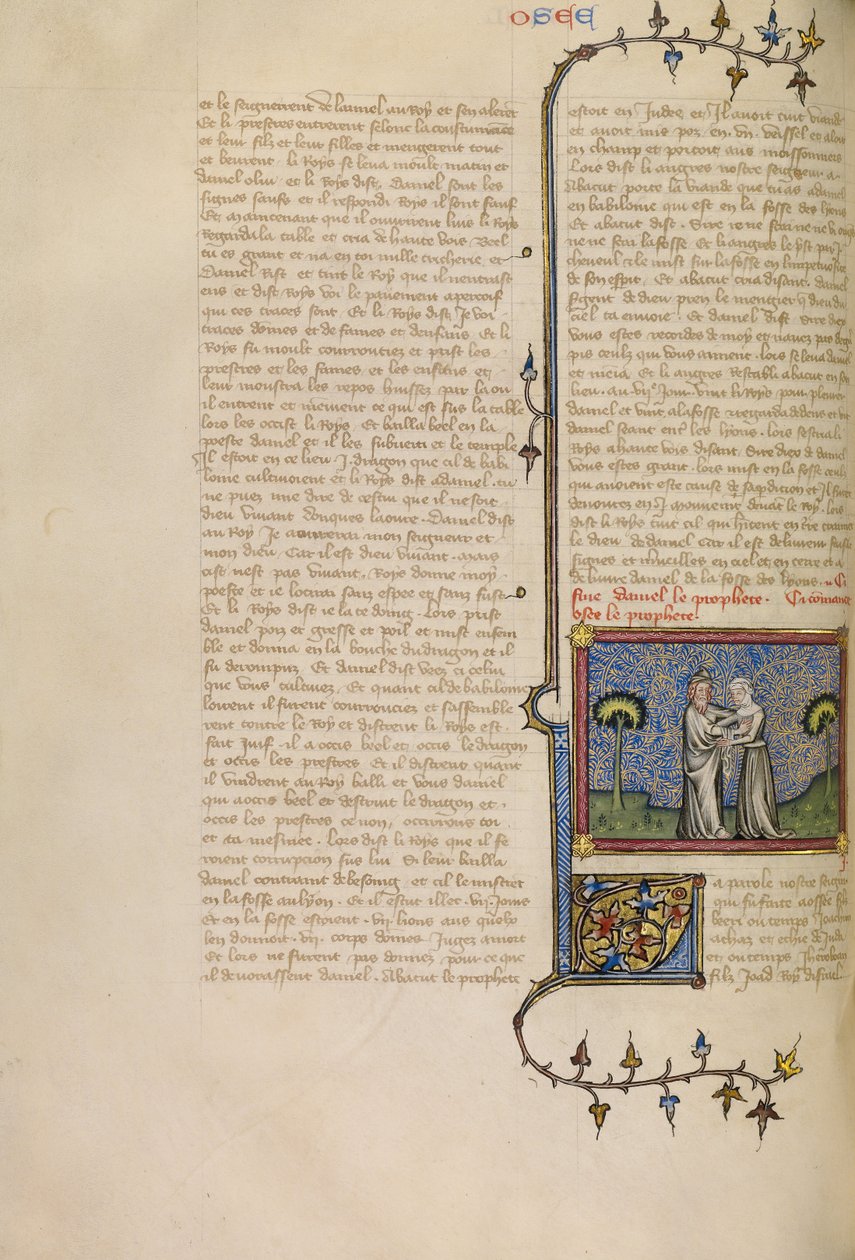 Ozeasz i Gomer autorstwa Master of Jean de Mandeville